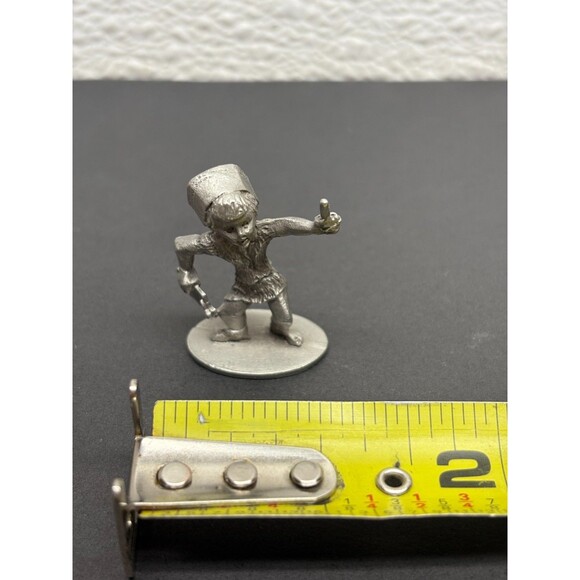 Vtg Lot Of 3 Figurine Pewter And Metal - Picture 6 of 15